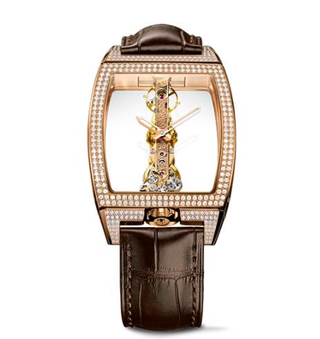 Review Replica Corum Golden Bridge Classic Rose Gold Diamonds Watch B113/03859 - 113.162.85/0F02 0000
